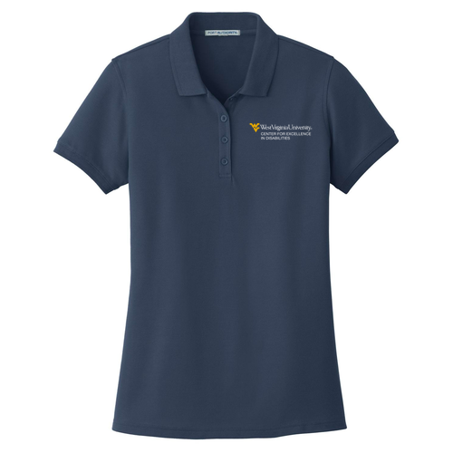 Port Authority Ladies Core Classic Pique Polo -- River Blue Navy