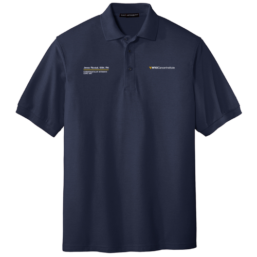 Port Authority Silk Touch Sport Shirt -- Navy