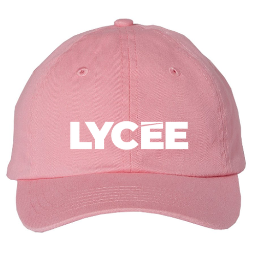 Valucap Bio-Washed Unstructured Hat -- Light Pink