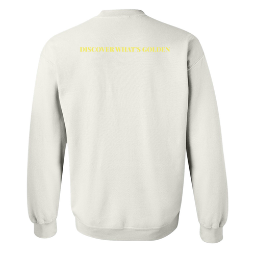 Gildan Heavy Blend Crew Neck Sweatshirt -- White