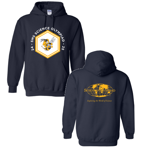 Mens/Unisex Gildan Heavy Blend Hooded Sweatshirt -- Navy