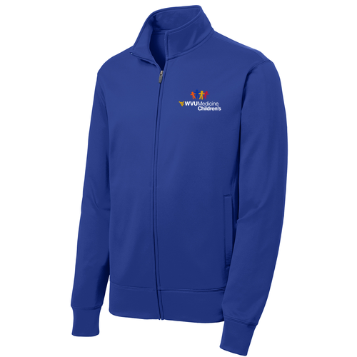 Sport-Tek Sport-Wick Fleece Full-Zip Jacket -- True Royal