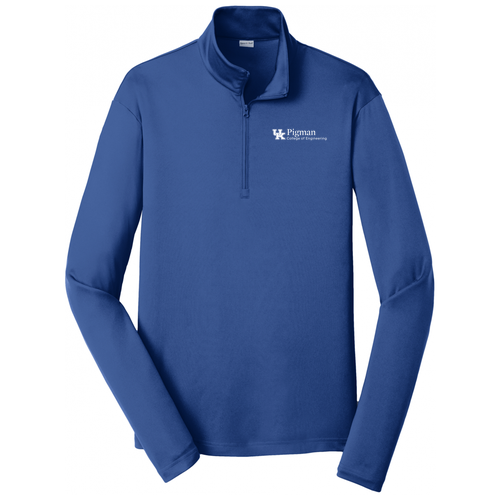 Sport-Tek PosiCharge Competitor Quarter Zip Pullover -- Royal