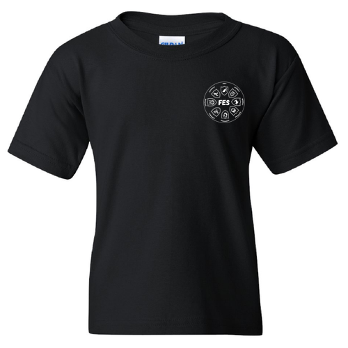 Youth Grit House Gildan Heavy Cotton Basic T-Shirt -- Black