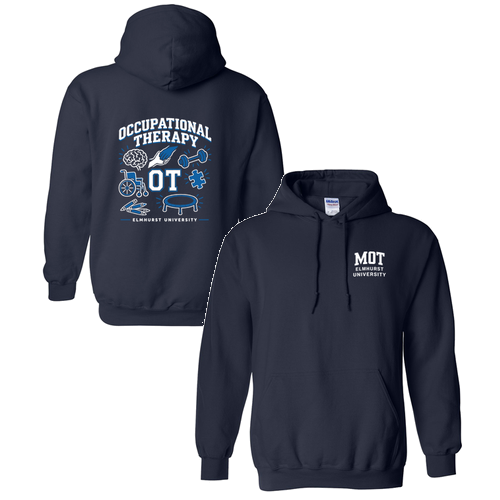 Gildan Heavy Blend Hooded Sweatshirt -- Navy
