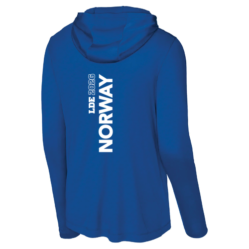 Sport-Tek Posi-UV Pro Long Sleeve Hoodie -- True Royal