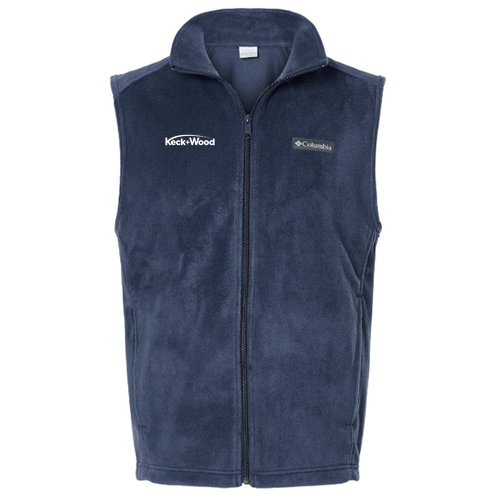 Columbia Mens Steens Mountain Fleece Vest -- Collegiate Navy