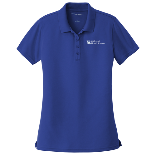 Port Authority Ladies Dry Zone UV Micro Mesh Polo -- True Royal