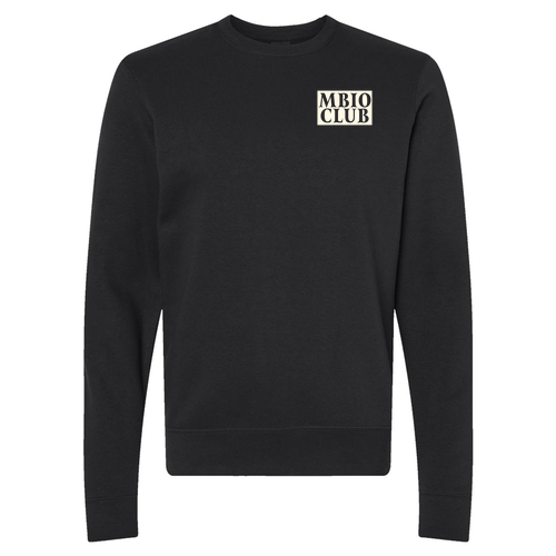 J. America BTB Fleece Crew -- Black