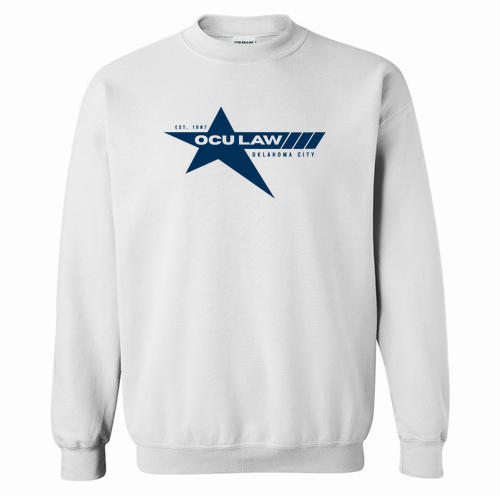 Gildan Heavy Blend Crew Neck Sweatshirt -- White