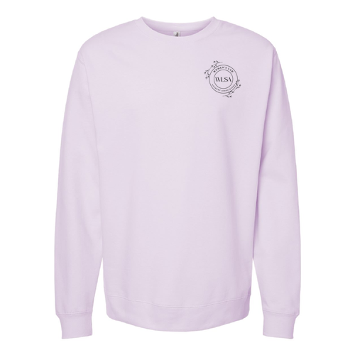 Independent Trading Crewneck Sweatshirt -- Lavender