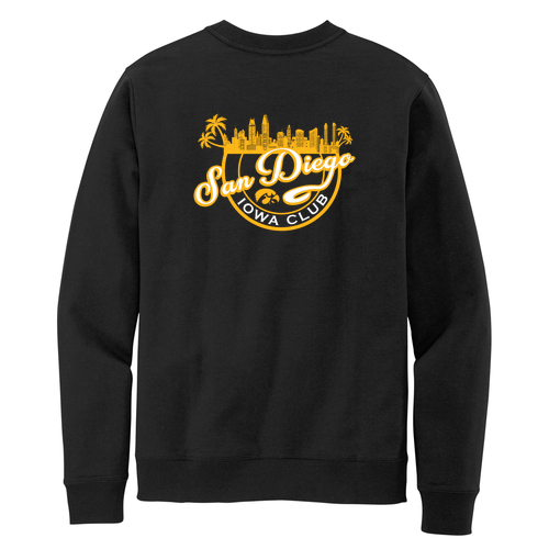 District Re-Fleece Crew -- Black