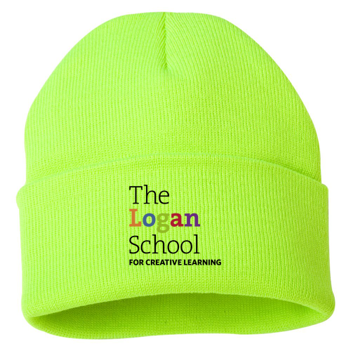Sportsman Solid 12" Cuffed Beanie -- Safety Yellow