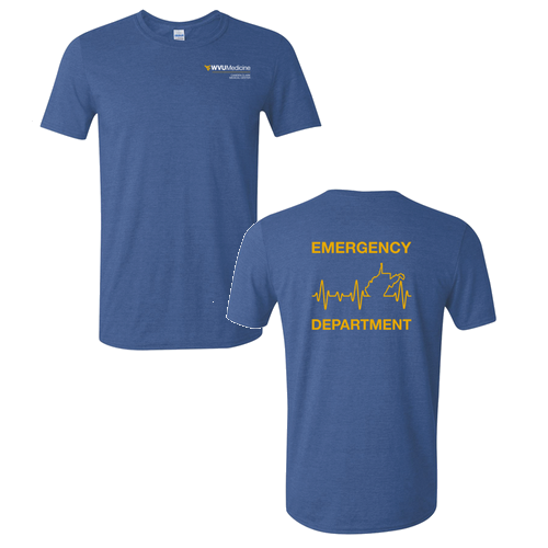 Gildan SoftStyle Fitted T-Shirt -- Heather Royal