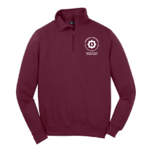 Sport Tek Unisex 1/4 Zip Sweatshirt -- Maroon