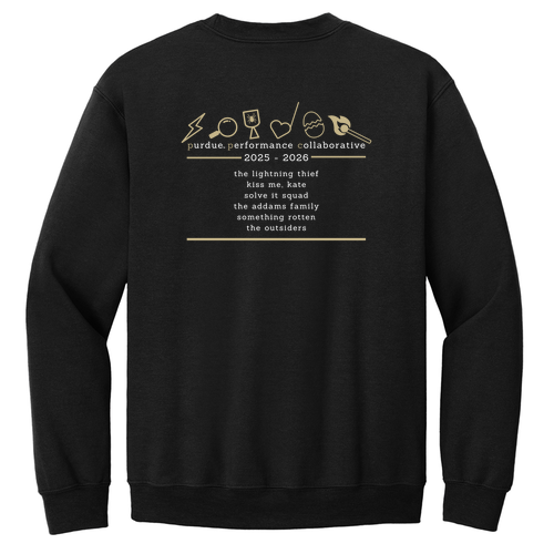 Gildan Heavy Blend Crew Neck Sweatshirt -- Black