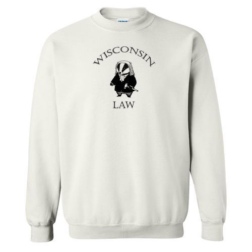 Gildan Heavy Blend Crew Neck Sweatshirt -- White