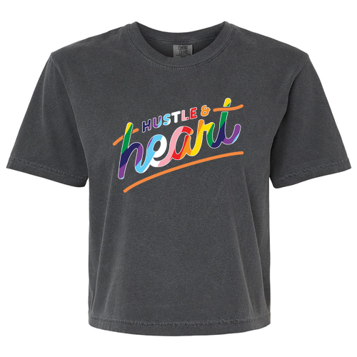 Comfort Color Lady's Heavyweight Boxy Tee -- Pepper