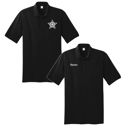 Port & Company Core Blend Jersey Knit Polo -- Jet Black