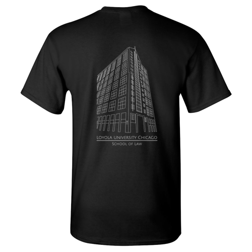Corboy Law Center Basic T-Shirt -- Black