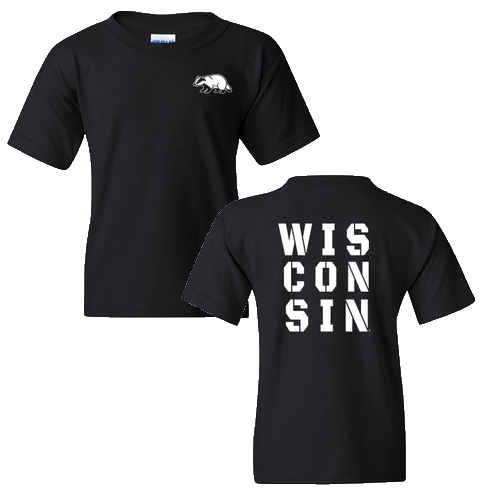 Gildan Heavy Cotton Basic Youth T-Shirt -- Black