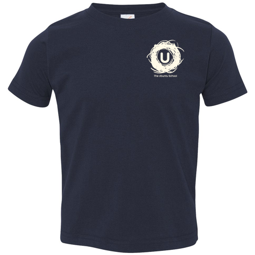 Toddler Rabbit Skins Soft Fitted Fine Jersey Tee -- Navy