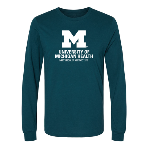 Bella Canvas Soft Fitted Jersey Longsleeve Tee -- Atlantic