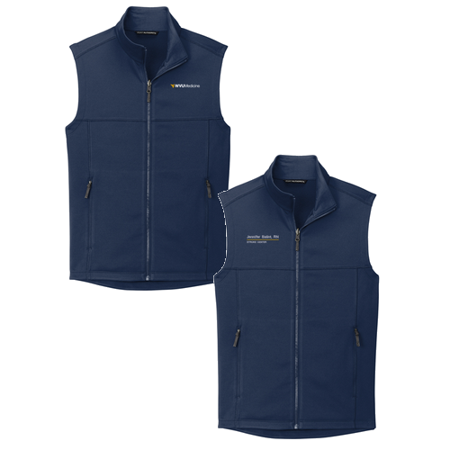 Port Authority Collective Smooth Fleece Vest -- River Blue Navy