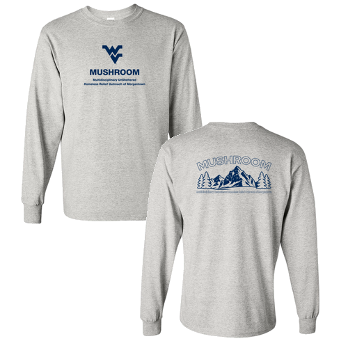 Gildan Heavy Cotton Longsleeve Basic T-Shirt -- Ash