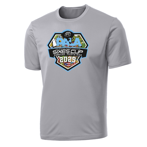 HAUDENOSAUNEE Performance Tee -- ADULT Silver