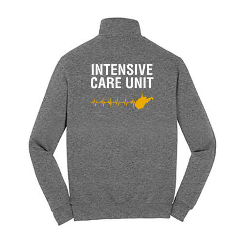 Sport Tek Quarter Zip Sweatshirt -- Vintage Heather