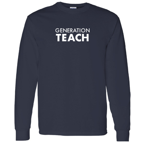 Generation Teach Boston -- Longsleeve Tees