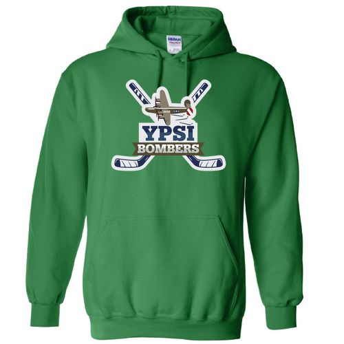 Gildan Heavy Blend Hooded Sweatshirt -- Irish Green