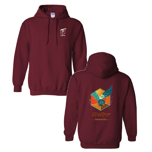 Gildan Heavy Blend Hooded Sweatshirt -- Garnet