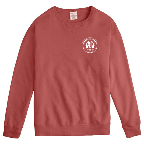 ComfortWash Unisex Crew Sweatshirt -- Nantucket Red