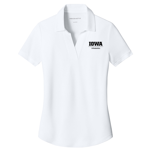 Embroidered Mercer+Mettle Women’s Everyday Performance Polo -- White