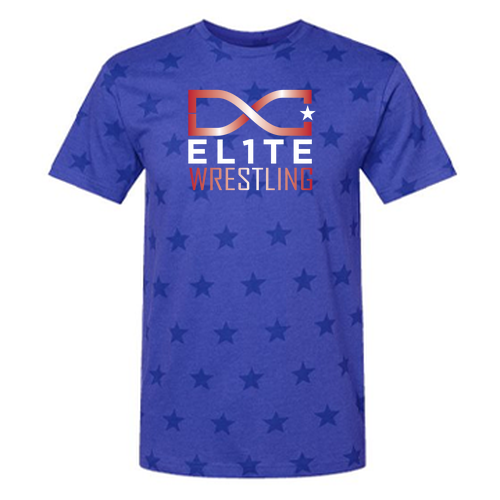 Code V Mens Five Star Tee -- Royal Star