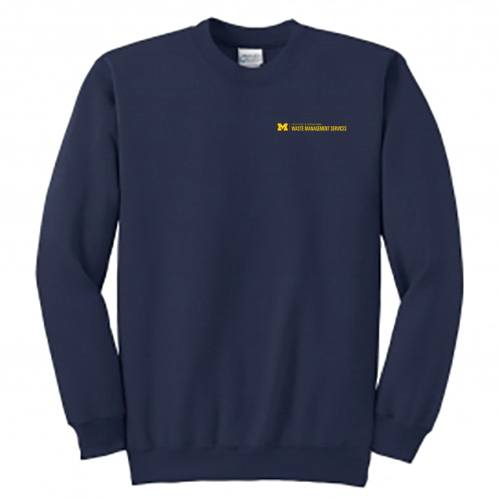 Port and Company Crewneck Sweatshirt -- Navy, $32