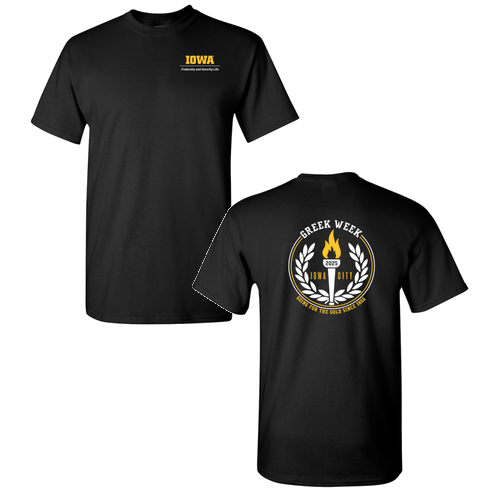 Gildan Heavy Cotton Basic T-Shirt -- Black