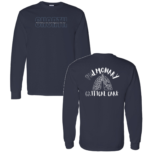 Gildan Heavy Cotton Longsleeve Basic T-Shirt -- Navy