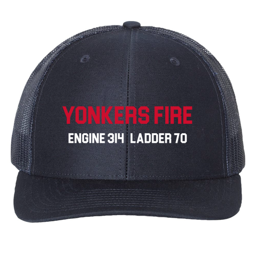 Richardson Snapback Trucker Cap -- Navy