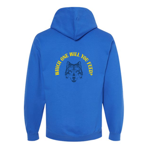 Gildan Adult Softstyle Fleece Pullover Hooded Sweatshirt -- Royal