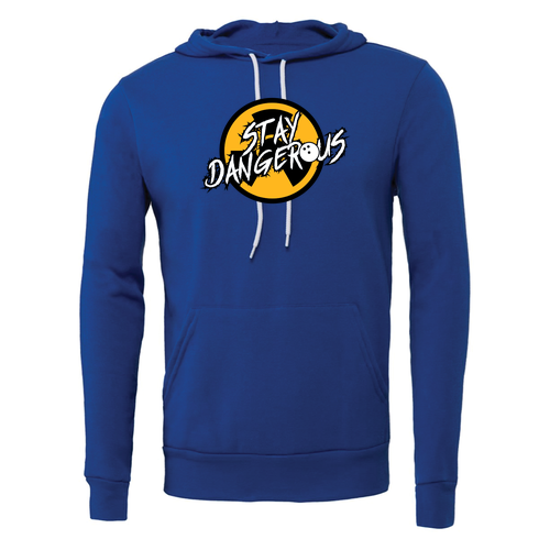 BELLA + CANVAS Sponge Fleece Hoodie -- True Royal