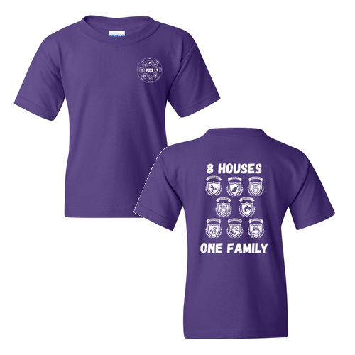 Youth Friendship House Gildan Heavy Cotton Basic T-Shirt -- Purple