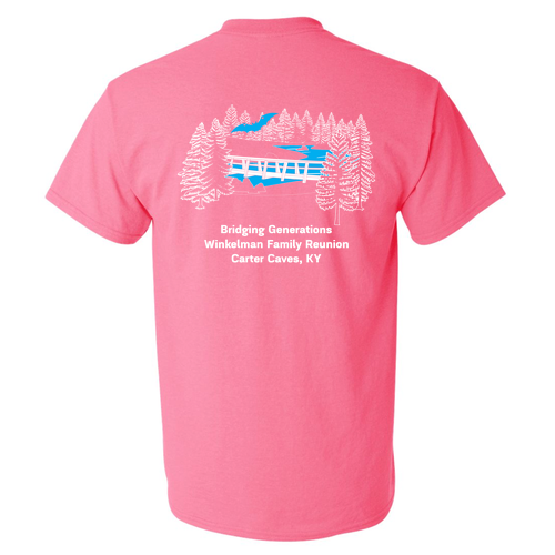 Gildan Ultra Cotton Basic T-Shirt -- Safety Pink