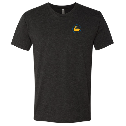 StrengthApp -Mens TriBlend Tee -- Vintage Black