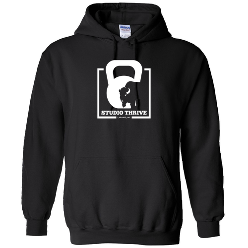 Gildan Heavy Blend Hooded Sweatshirt -- Black