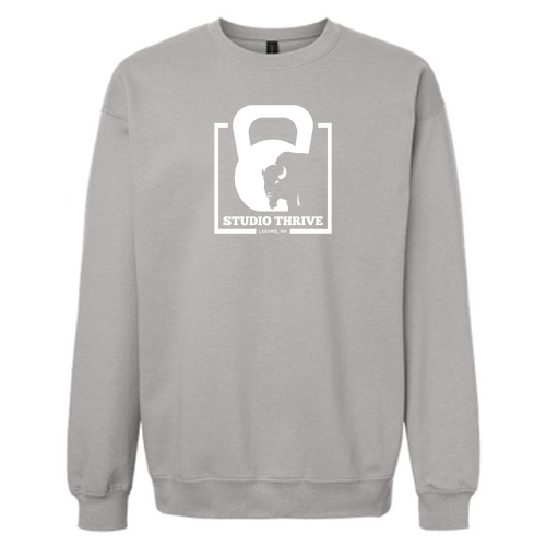 Gildan Adult Softstyle Fleece Crew Sweatshirt -- Cement