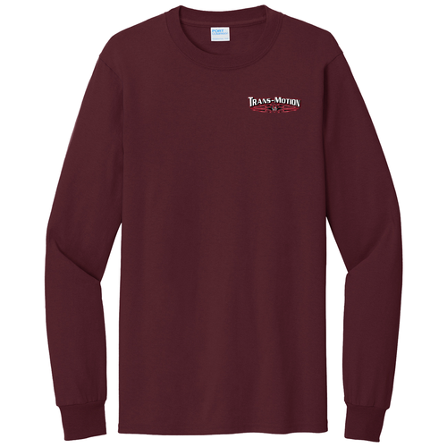Tall Long Sleeve Tee -- Athletic Maroon