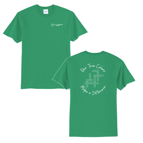 True Colors Port & Company 50/50 Blend T-Shirt -- Kelly